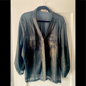 Chico’s Sheer Jacket - Size 3 or XL